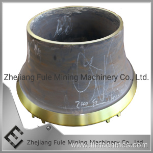 High Manganese Steel Parts Cone Crusher Mantle